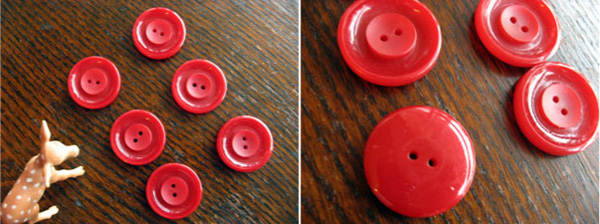 アンティーク　ヴィンテージ　ボタン　の写真