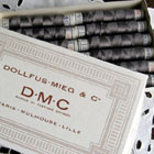 アンティーク　DMC　刺繍用　糸巻き　レース糸　フランス　akｓ-75